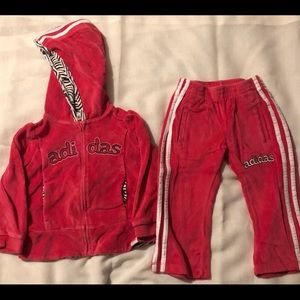 Adidas Baby Girl 2piece Set